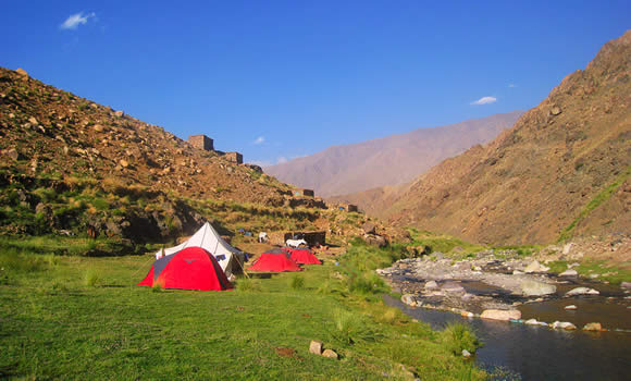 Toubkal Dağı Çadır Kamp