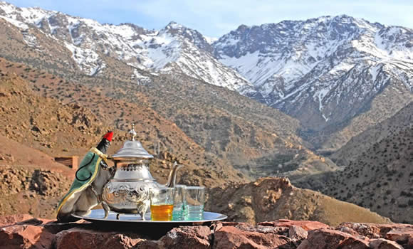 Toubkal Dağı Nane Çayı